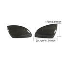 Audi A6 C8 2018–2025 гг. Накладки на Зеркала Замена Style (Карбон) V2 фото 6