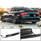 Audi A6 C7 2011-2017 гг. Диффузор заднего бампера Карбон (для Base 2011-2014) фото 1