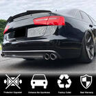 Audi A6 C7 2011-2017 гг. Диффузор заднего бампера Карбон (для Base 2011-2014) фото 2