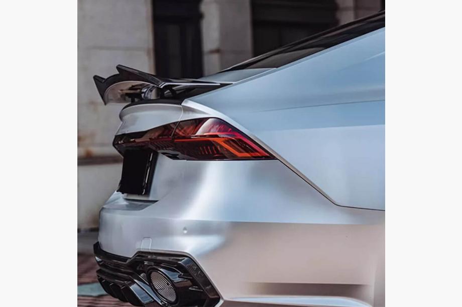 Audi A7 2018- гг. Спойлер V3 (Карбон) Фото 9