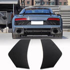 Audi R8 2015- гг. Сплиттеры заднего бампера (для Spyder 2020+, Карбон) фото 1