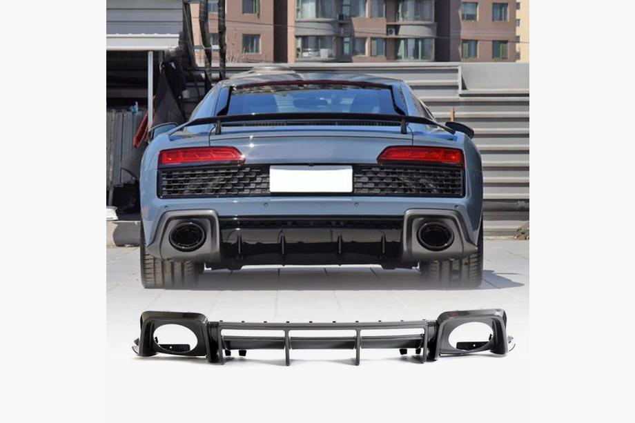 Audi R8 2015- гг. Задний диффузор V2 (для Spyder 2020+, Карбон) Image