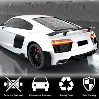 Спойлер заднего багажника (FRP) Audi R8 2015- гг. фото 3
