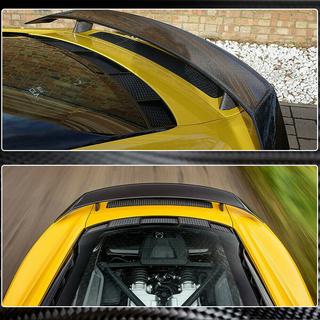 Спойлер заднего багажника (FRP) Audi R8 2015- гг. фото 4