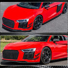 Audi R8 2015- гг. Накладка на передний бампер Lip V3 (2015-2020, Карбон) фото 5
