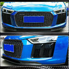 Audi R8 2015- гг. Накладка на передний бампер Lip V2 (2015-2020, Карбон) фото 3