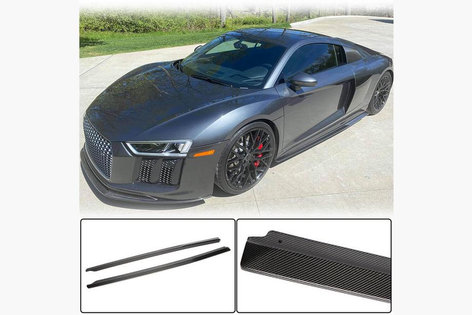 Audi R8 2015- гг. Боковые пороги V3 (Карбон) Image