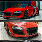 Audi R8 2006-2015 гг. Передний Лип Бампера (Карбон) V2 фото 3
