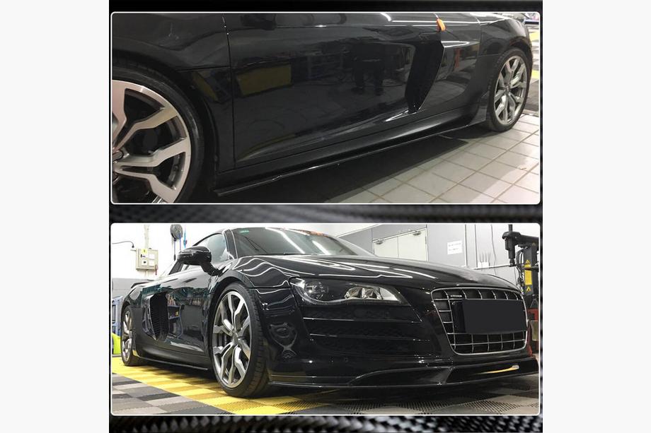 Audi R8 2006-2015 гг. Накладки на Пороги (Карбон) Фото 3