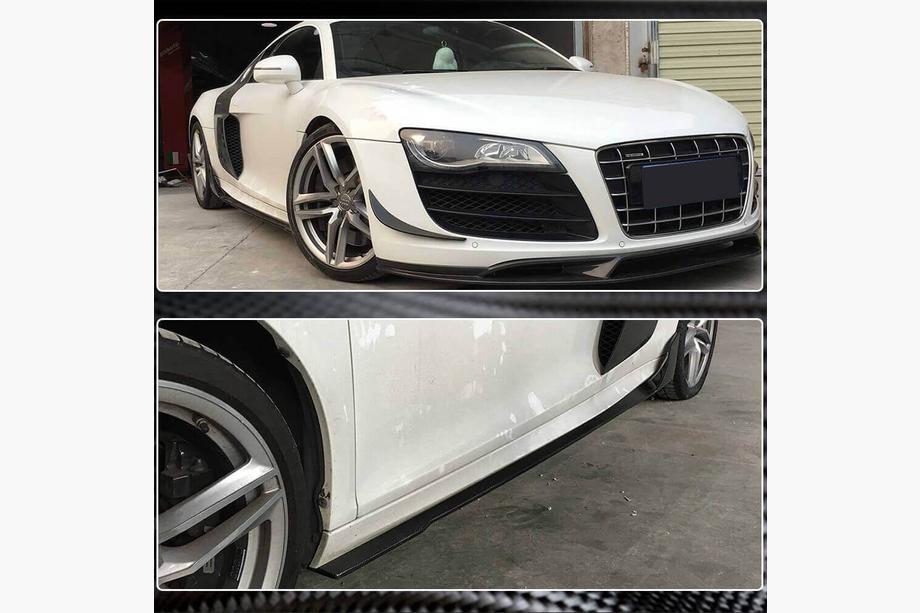 Audi R8 2006-2015 гг. Накладки на Пороги (Карбон) Фото 4