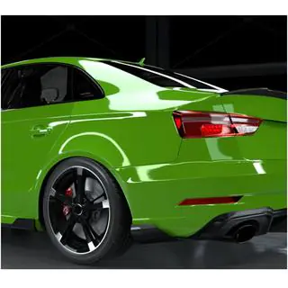 Накладки Flap на задний бампер (для RS3 Sedan 2017-2019, Карбон) фото 3