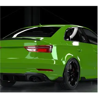 Накладки Flap на задний бампер (для RS3 Sedan 2017-2019, Карбон) фото 4