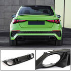 Audi A3 2020- гг. Диффузор заднего бампера (для RS SD, Карбон) фото 1