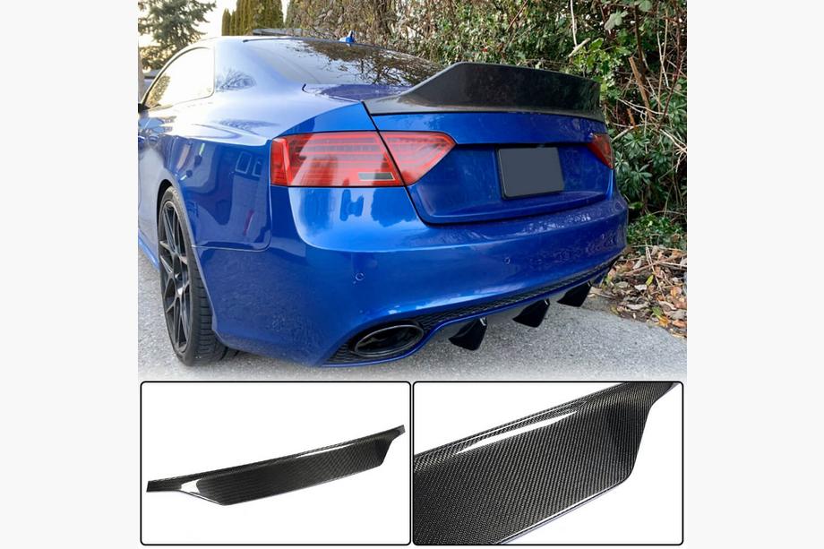 Audi A5 2007-2015 гг. Спойлер V3 (для Coupe, Карбон) Image