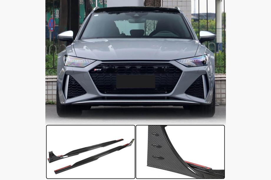 Audi A6 C8 2018–2025 гг. Боковые Пороги (для RS6, Карбон) Image