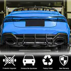Audi A7 2018- гг. Диффузор заднего бампера (для RS7 2018-2022, Сухой карбон) фото 5