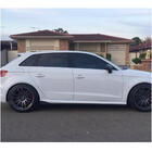 Audi A3 2012-2020 гг. Боковые Пороги (для S-Line HB 2012-2016, Карбон) фото 3