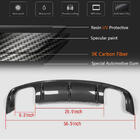 Audi A3 2012-2020 гг. Диффузор заднего бампера V2 (для S-Line Sedan 2012-2016, карбон) фото 6