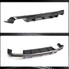 Audi A3 2012-2020 гг. Диффузор заднего бампера V1 (для S-Line Sedan 2012-2016, Карбон) фото 4