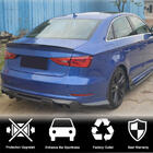 Audi A3 2012-2020 гг. Накладки на задний бампер Flap (для S-Line Sedan 2012-2016, Карбон) фото 2