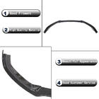 Audi A3 2012-2020 гг. Накладка на передний бампер Lip V1 (для S-Line 2017-2020 Sedan, Карбон) фото 5