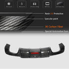 Audi A3 2012-2020 гг. Диффузор заднего бампера V3 (для S-Line Sedan 2017-2020, Карбон) фото 5