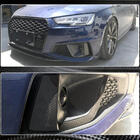 Audi A4 B9 2015-2024 гг. Передние воздухозаборники противотуманных фар (Карбон) V2 фото 5