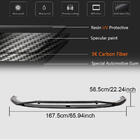 Audi A4 B9 2015-2024 гг. Накладка на передний бампер Lip V2 (для S-Line Sedan 2019-2024, Карбон) фото 6