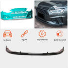 Audi A4 B9 2015-2024 гг. Накладка на передний бампер Lip V1 (для S-Line Sedan 2019-2024, Карбон) фото 2