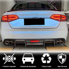 Audi A4 B8 2007-2015 гг. Диффузор заднего бампера V1 (для S4 2009-2012, Карбон) фото 5