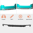 Audi A4 B9 2015-2024 гг. Диффузор заднего бампера V2 (для S-Line Sedan 2015-2019, Карбон) фото 2