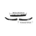 Audi A5 2007-2015 гг. Накладка на передний бампер Lip V4 (для S-Line 2012-2015, Карбон) фото 6