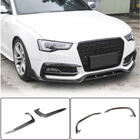 Audi A5 2007-2015 гг. Накладки на Противотуманные Фары (для S-Line 2012-2015, ABS) фото 1