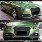 Audi A5 2007-2015 гг. Накладки на Противотуманные Фары (для S-Line 2012-2015, ABS) фото 4