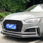 Audi A5 2016-2025 гг. Передний Лип-спойлер V2 (для S-Line 2021-2025, Карбон) фото 1