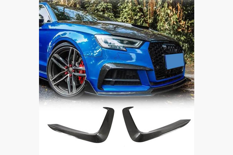Audi A5 2016-2025 гг. Передние сплиттеры бампера (FRP) Image