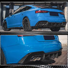 Audi A5 2016-2025 гг. Диффузор Заднего Бампера (Карбон) V2 фото 4