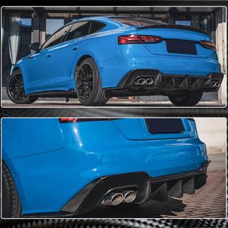 Диффузор Заднего Бампера (Карбон) V2 Audi A5 2016-2025 гг. фото 4