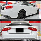 Audi A5 2007-2015 гг. Спойлер на заднюю крышку багажника (Карбон) V2 фото 5