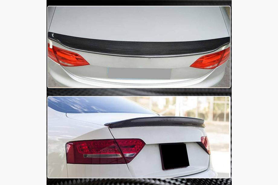 Audi A5 2007-2015 гг. Спойлер на заднюю крышку багажника (Карбон) V2 Фото 6