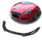 Audi TT 2006-2014 гг. Накладка на передний бампер Lip V1 (2006-2010, Карбон) фото 1