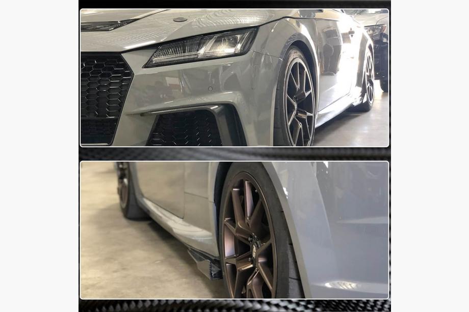 Audi TT 2014-2023 гг. Боковые Пороги (2014-2019, Карбон) Фото 4