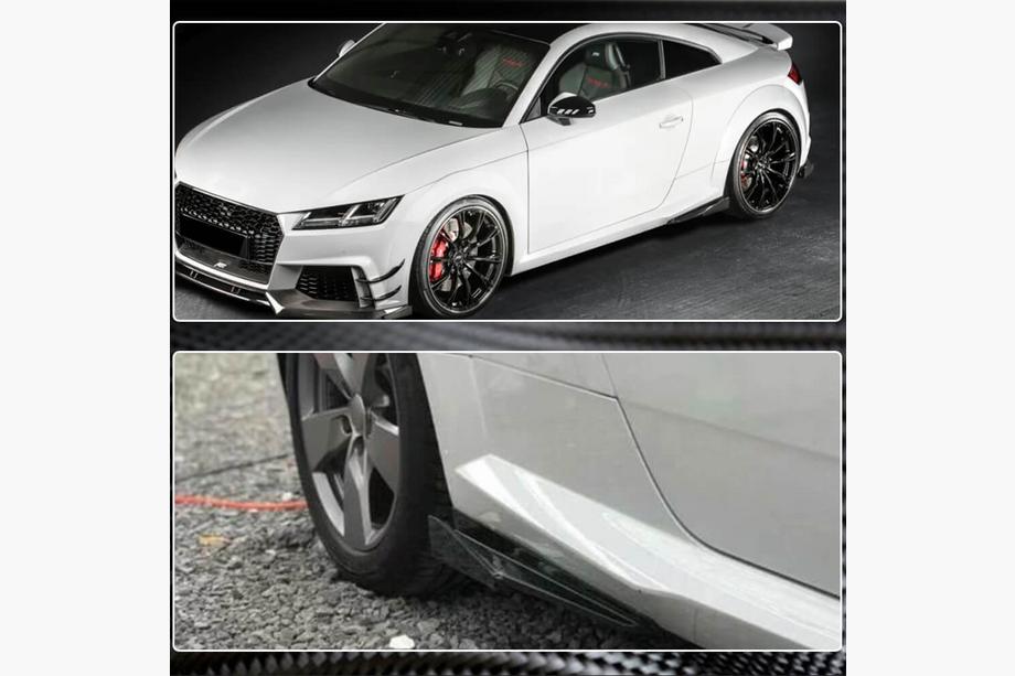 Audi TT 2014-2023 гг. Боковые Пороги (2014-2019, Карбон) Фото 5