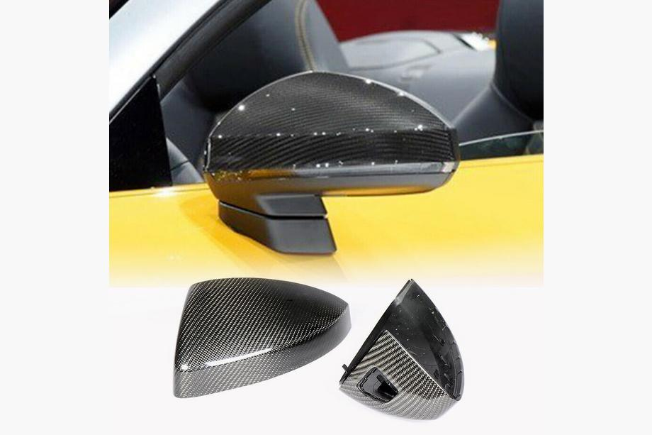 Audi ТТ 2014-2023 гг. Накладки на Зеркала Замена (Карбон) V2 Image
