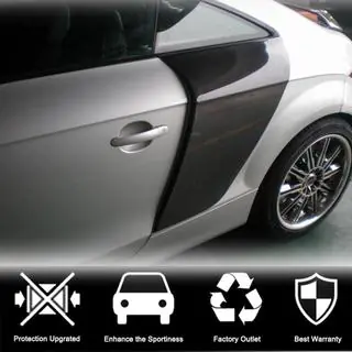 Карбоновые накладки на заднюю четверть (Coupe) Audi TT 2006-2014 гг. фото 3