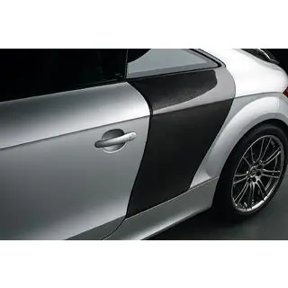 Карбоновые накладки на заднюю четверть (Coupe) Audi TT 2006-2014 гг. фото 1