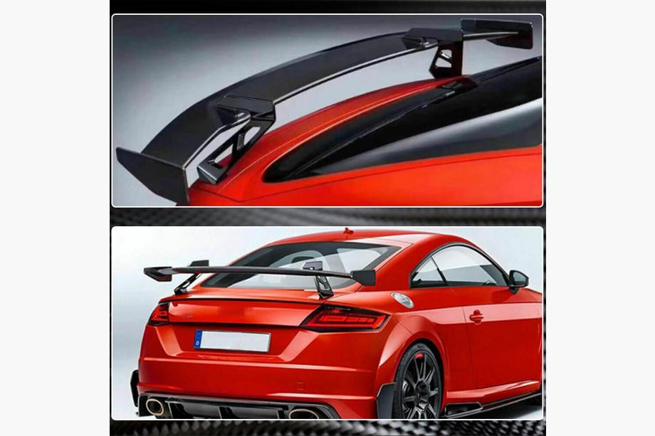 Audi TT 2014-2023 гг. Спойлер V2 (Карбон) Фото 5