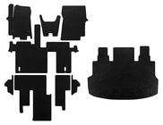 Коврики EVA (полный салон, 1+1, 5/9-местный, Черный) фото 1