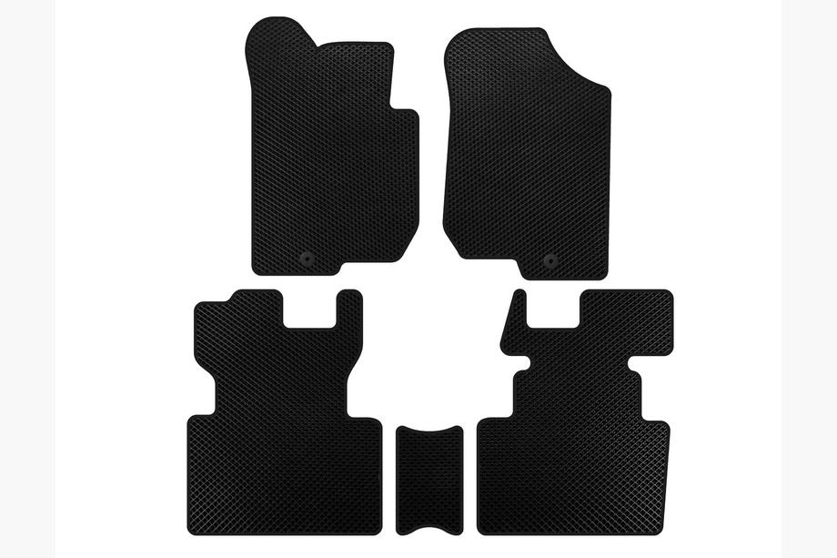 Коврики EVA (2006-2012, 2 ряда, 7-местный, Черный) Image