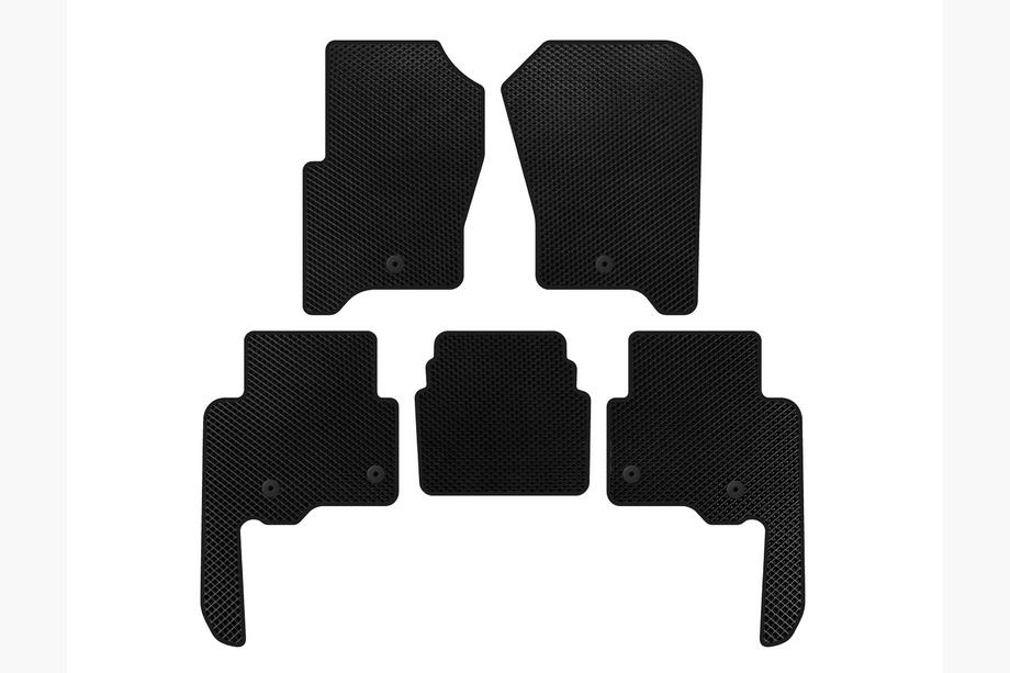 Land Rover Discovery IV 2009-2017 гг. Коврики EVA V2 (Черный) Image